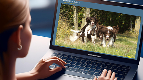 Tracker Dogs webshop inloggen