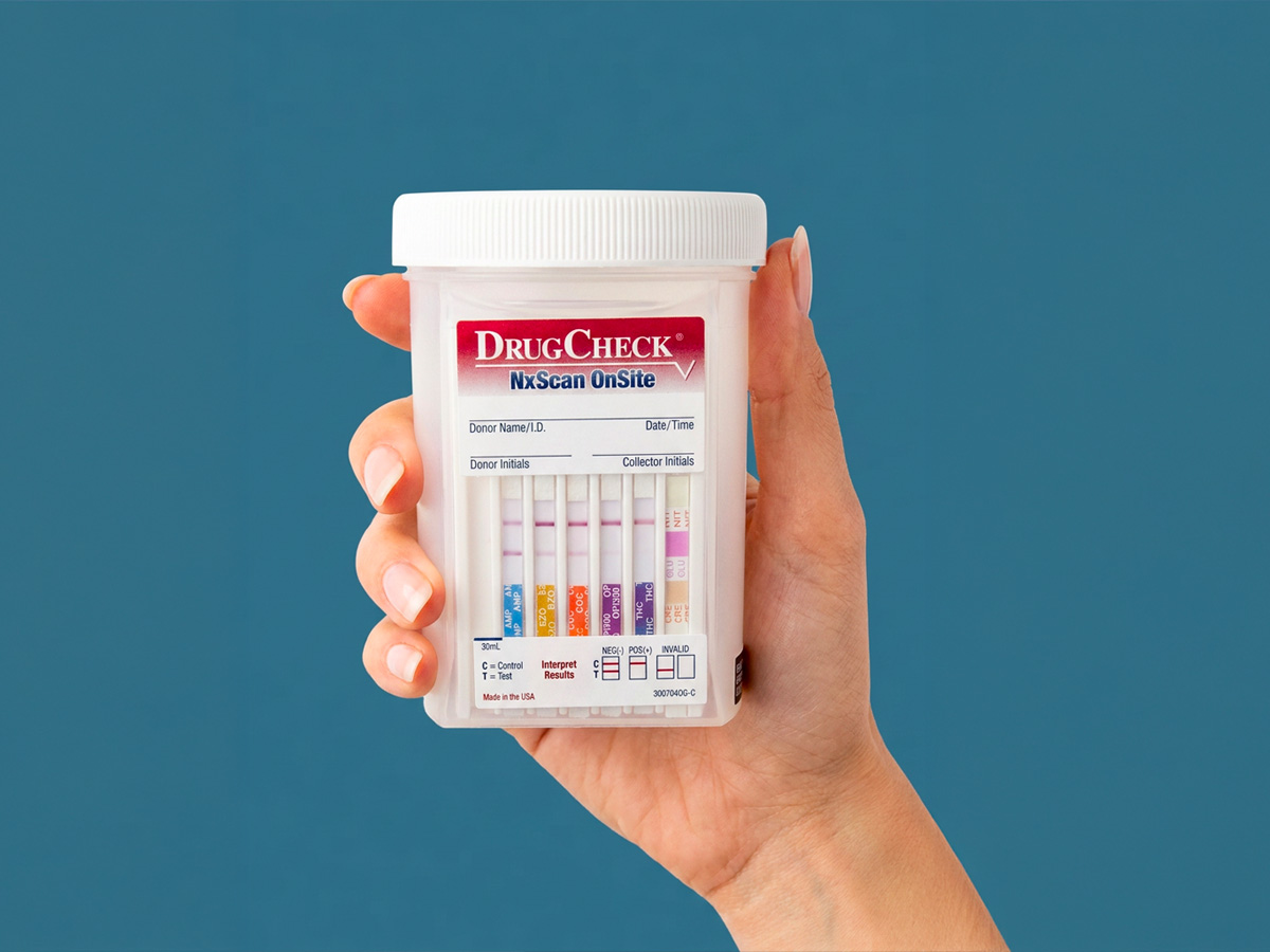 Professionele urine drugstest aflezen